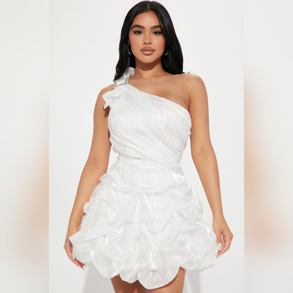 Mine Forever Draped Mini Dress - Picture 3 of 3